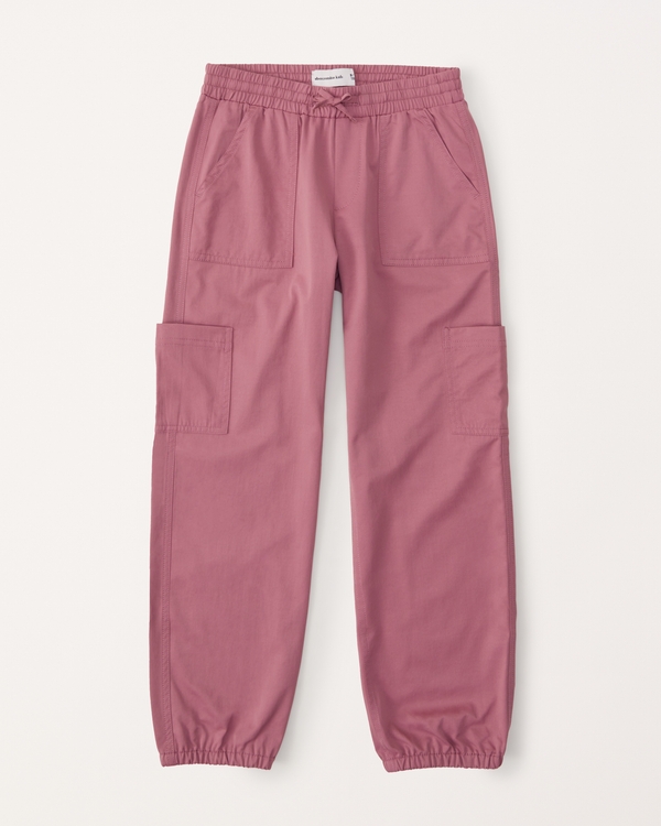 parachute utility pants, Pink