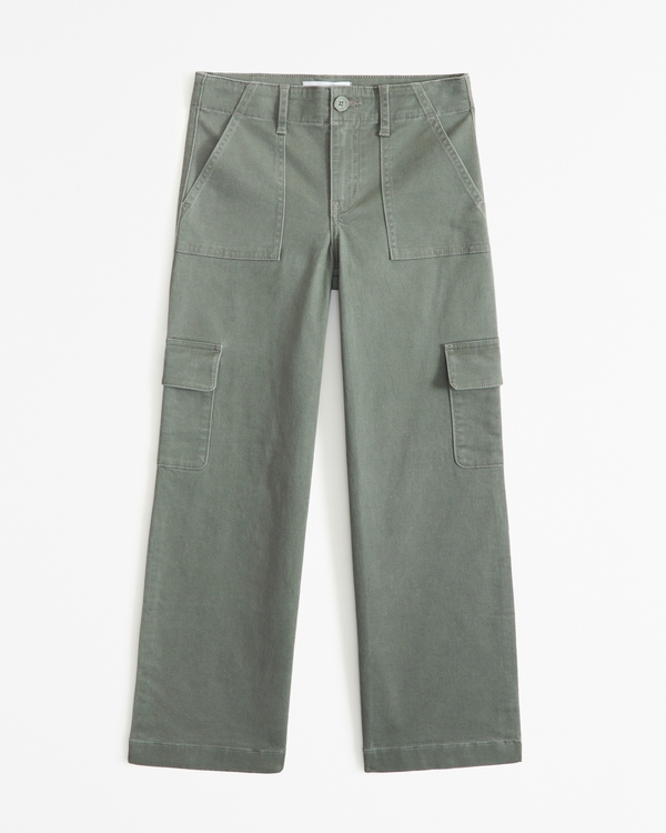 wide leg cargo pants