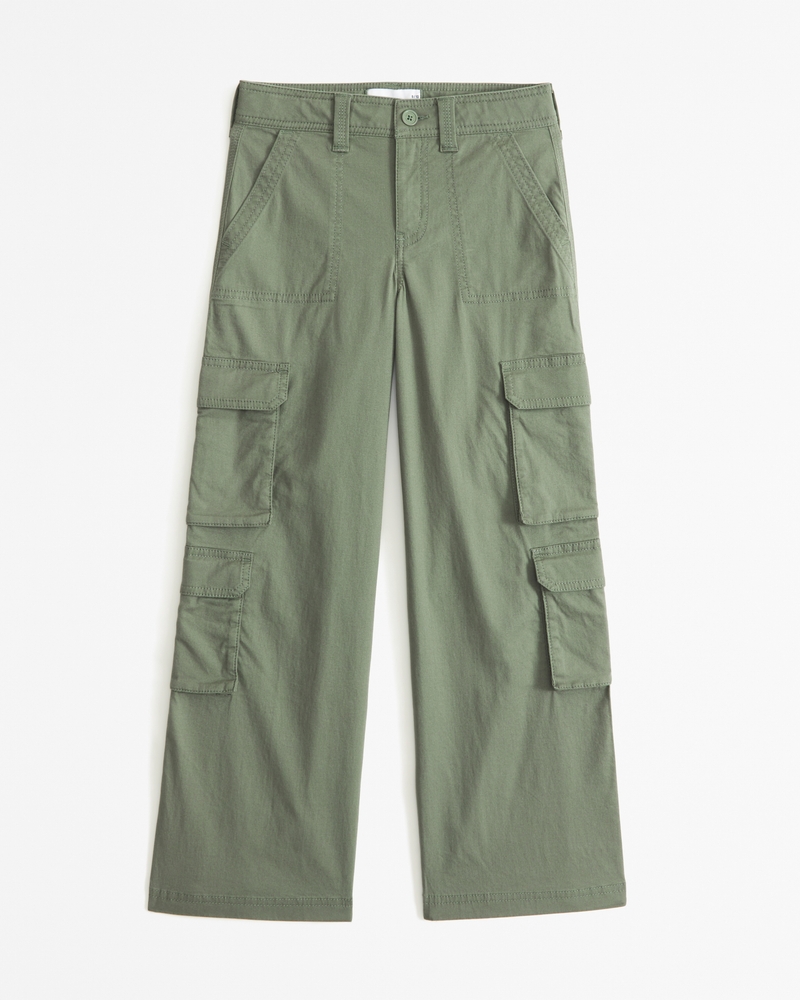 ultra wide leg cargo pants