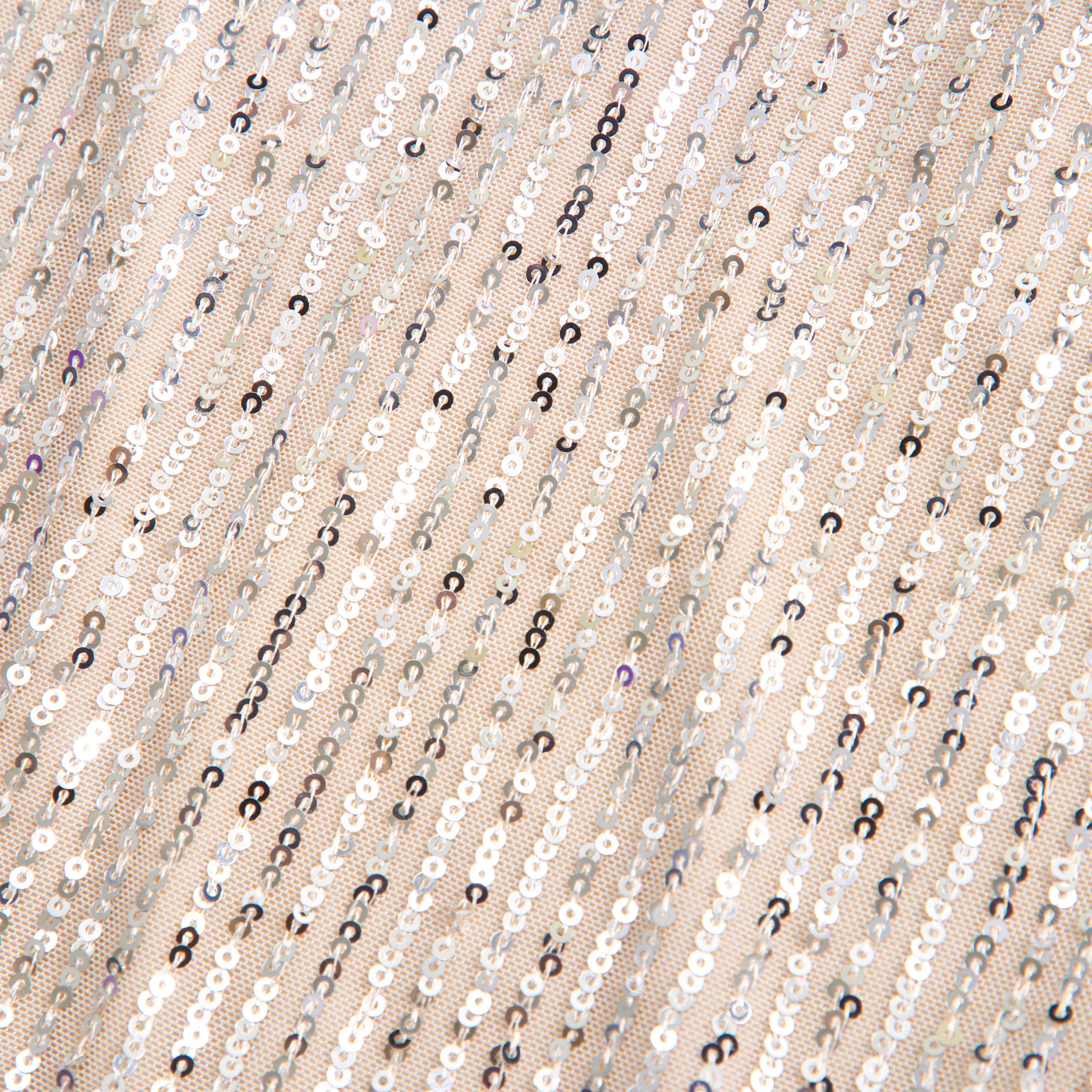 Abercrombie & Fitch Sequin Ultra Wide Leg Pants In Gold