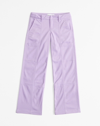 low rise baggy cargo pants