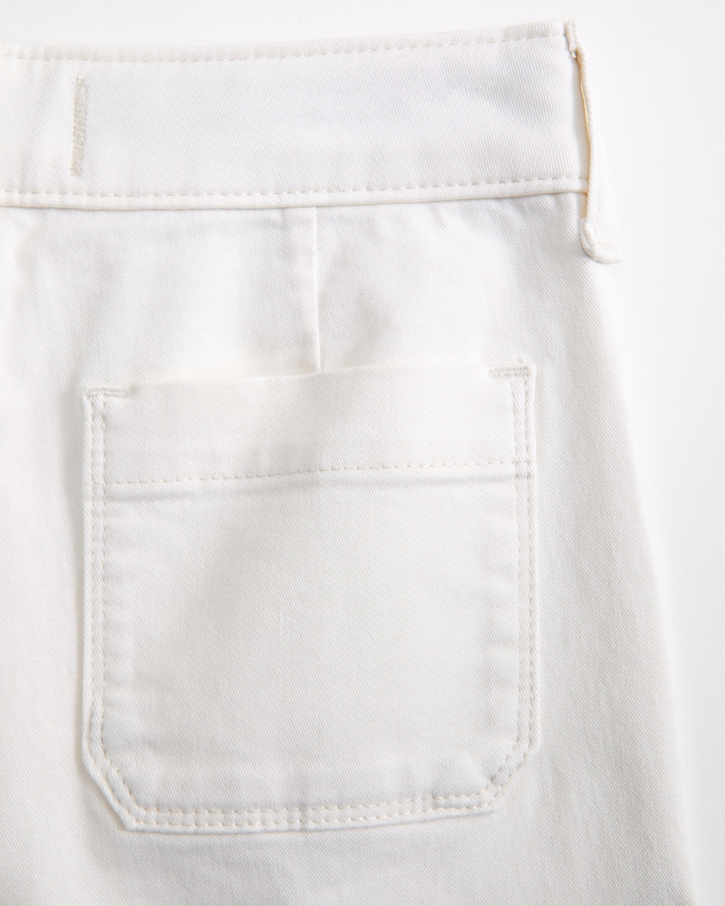 high rise wide leg cargo pants