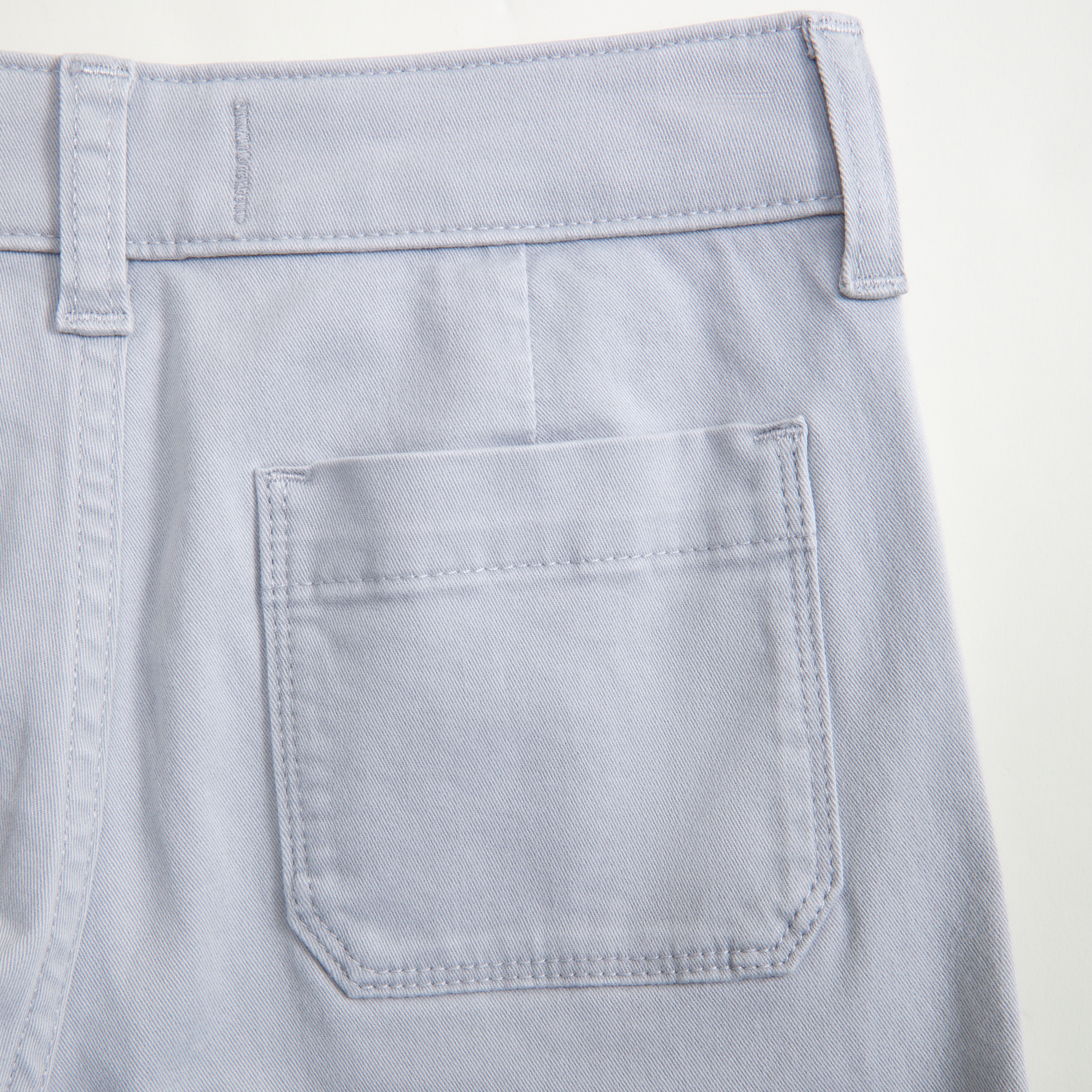 Abercrombie & Fitch High Rise Wide Leg Cargo Pants In Blue