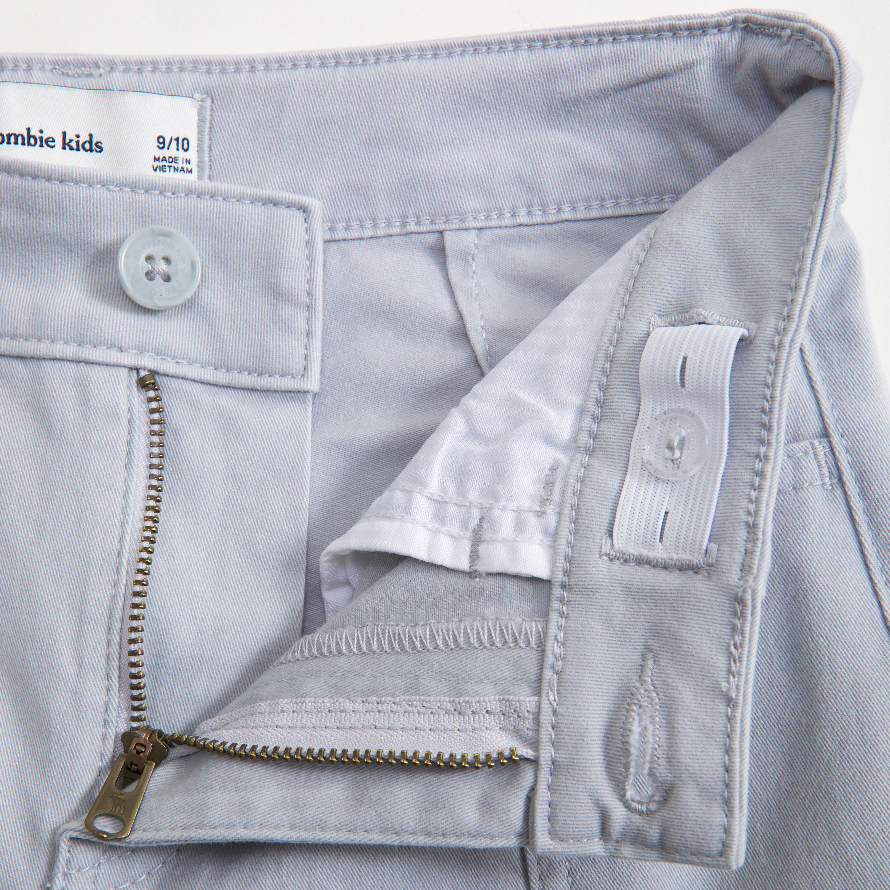 Abercrombie & Fitch High Rise Wide Leg Cargo Pants In Blue