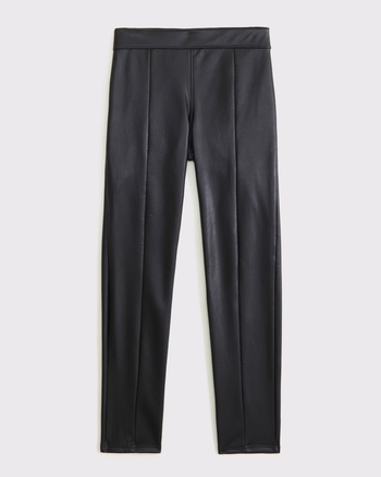 vegan leather skinny pants