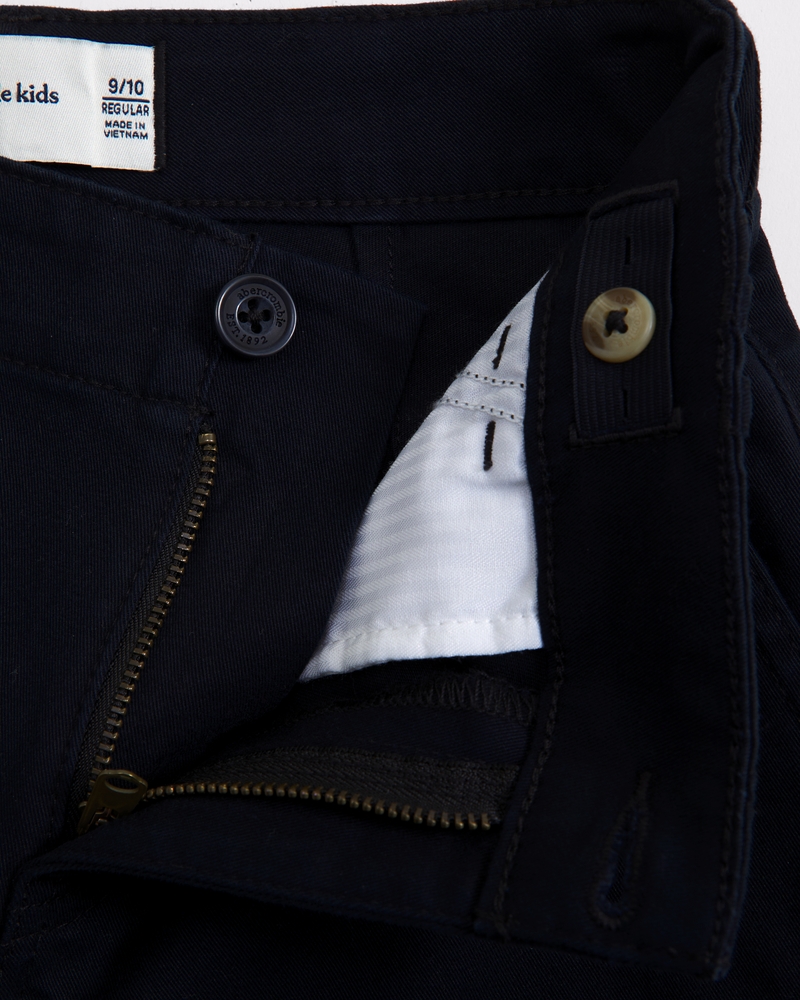 high rise wide leg uniform pants