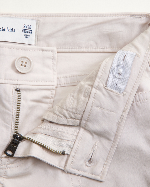 low rise bootcut cargo pants