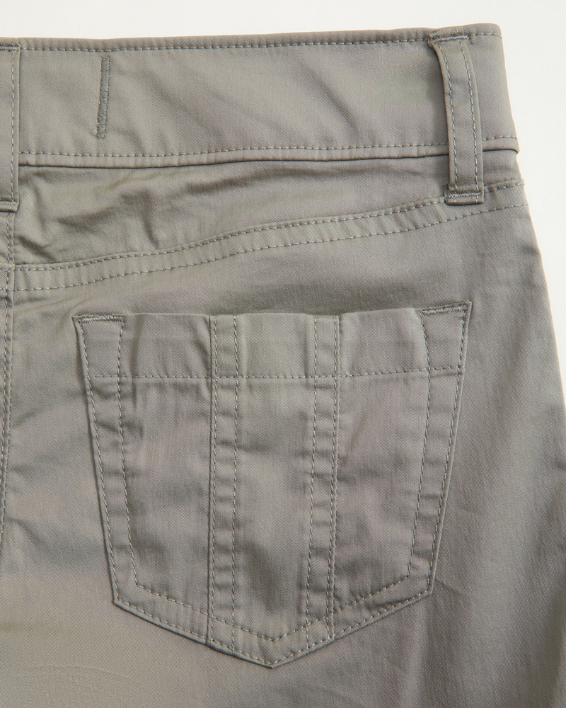 low rise bootcut cargo pants