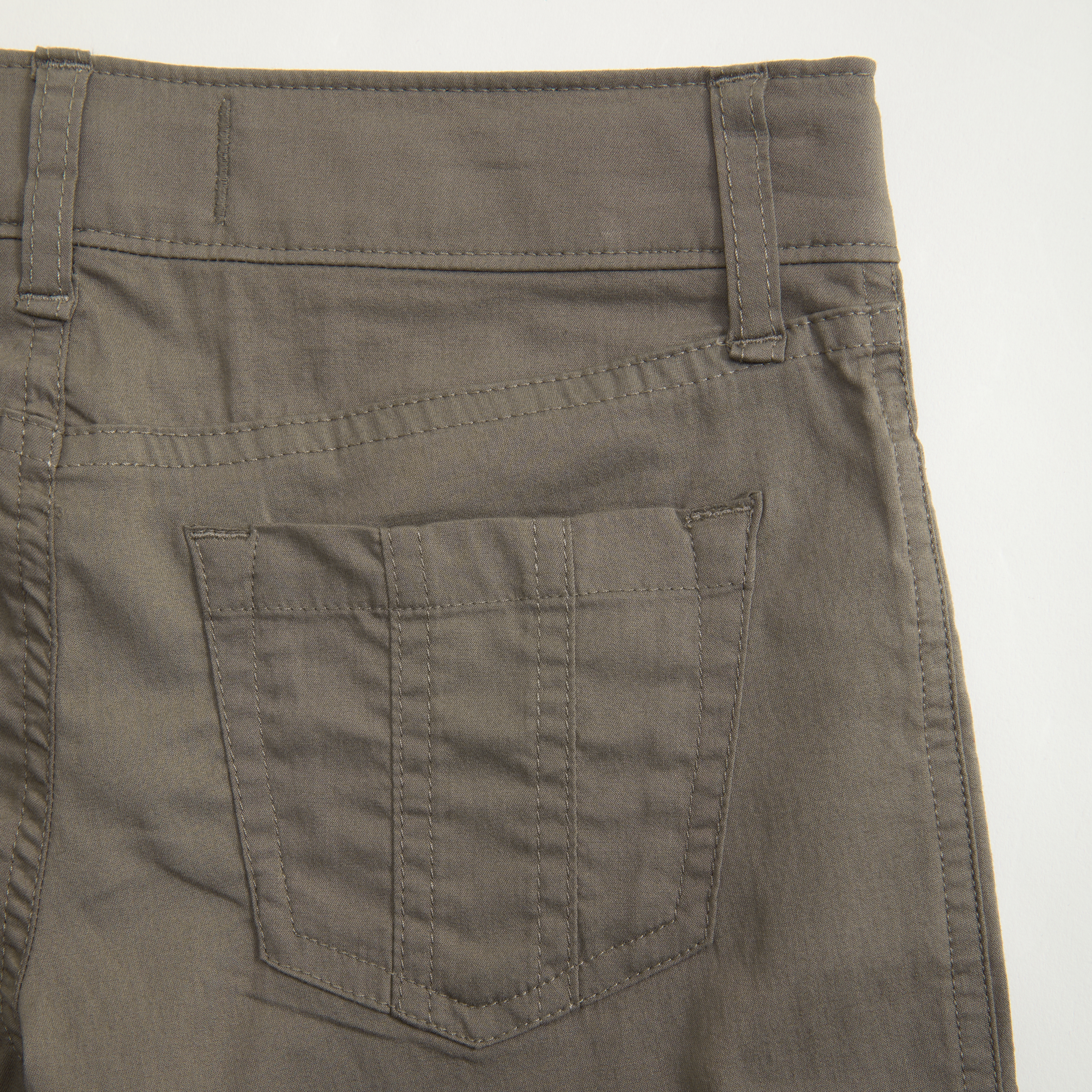 Abercrombie & Fitch Low Rise Bootcut Cargo Pants In Brown