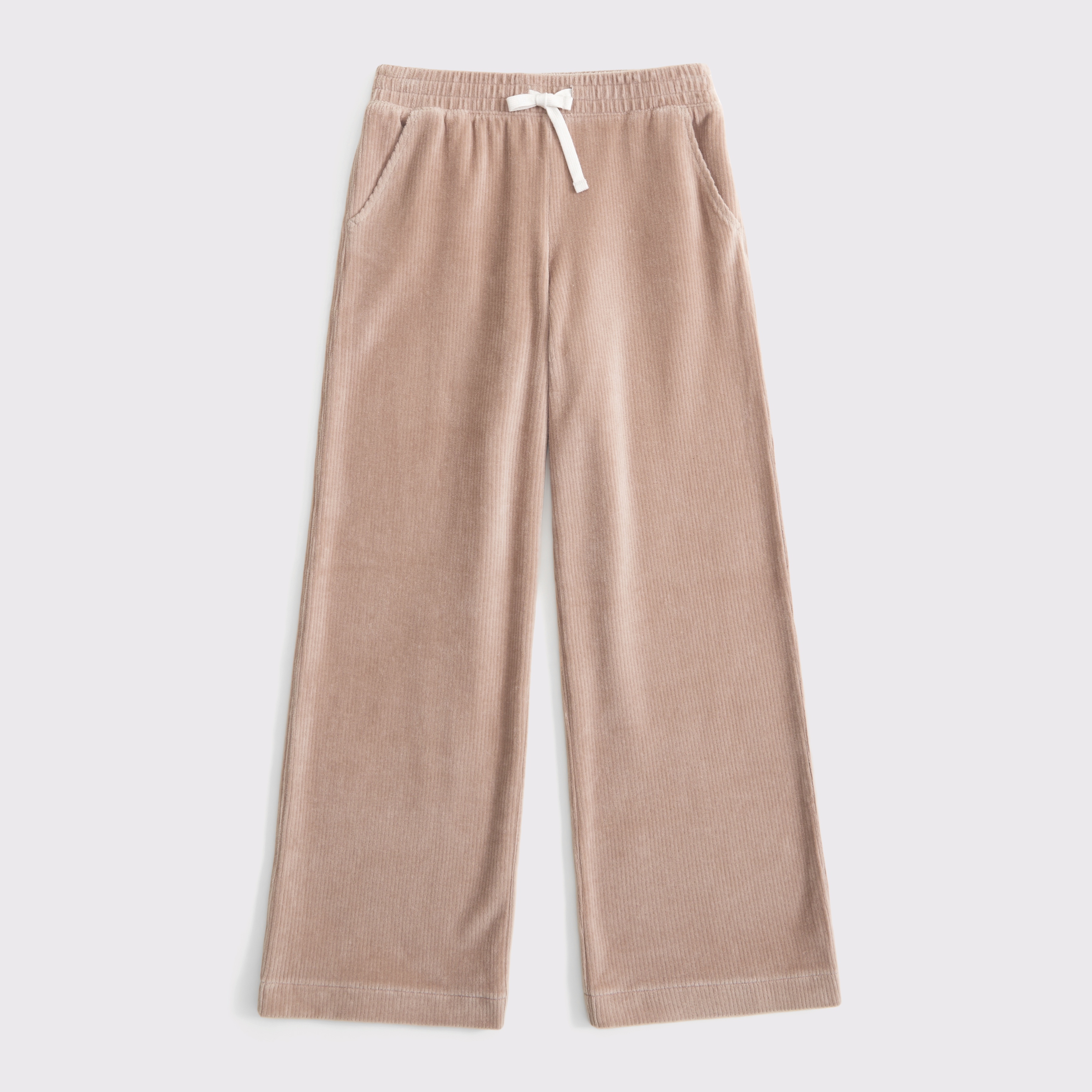 Abercrombie & Fitch Kids' Low Rise Baggy Pull-on Pants In Brown