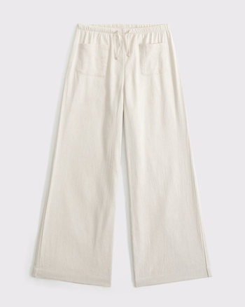 high rise ultra wide leg pull-on pants from Abercrombie & Fitch - $26.99
