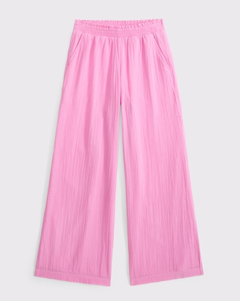 ultra wide leg gauze pants from Abercrombie & Fitch - $39.95