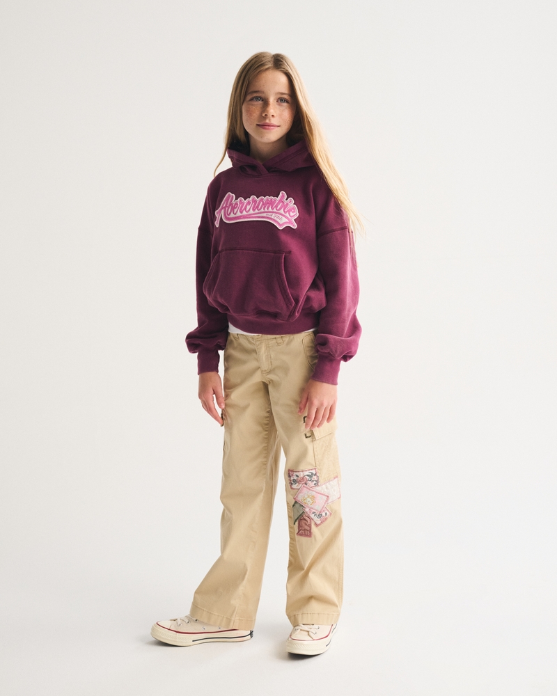 low rise baggy cargo pants