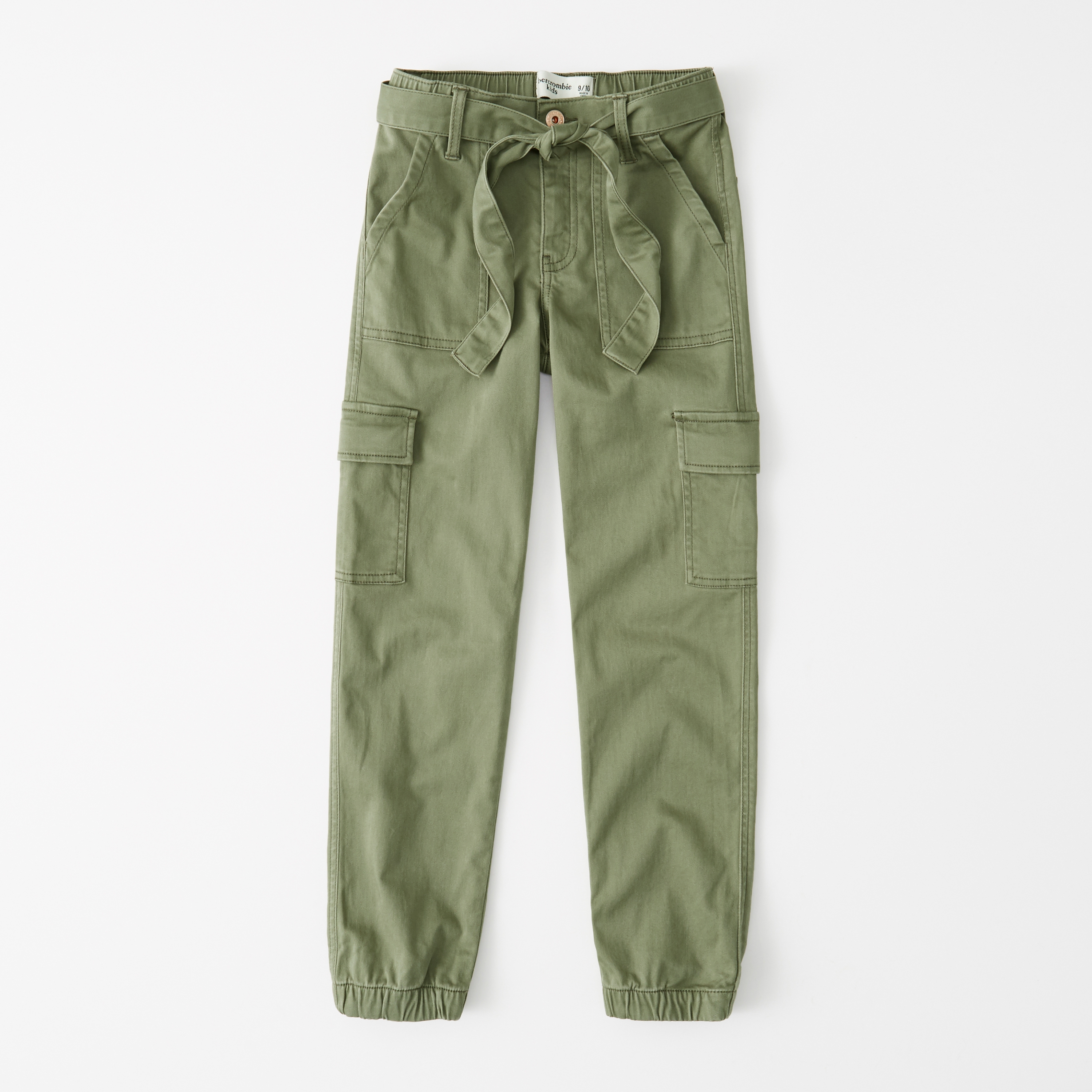 green utility joggers