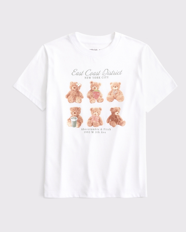 east coast logo graphic tee, White view 1