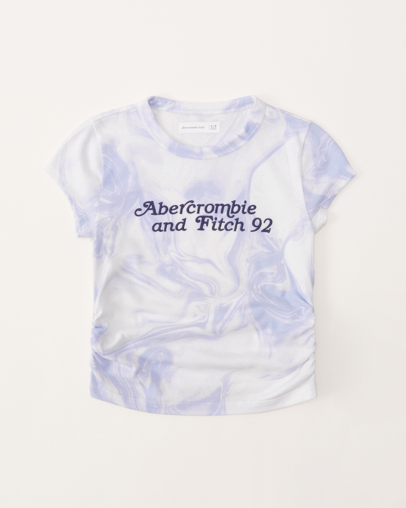 SEmbroideredBoutique Monogrammed Childrens Tie-Dye Tee