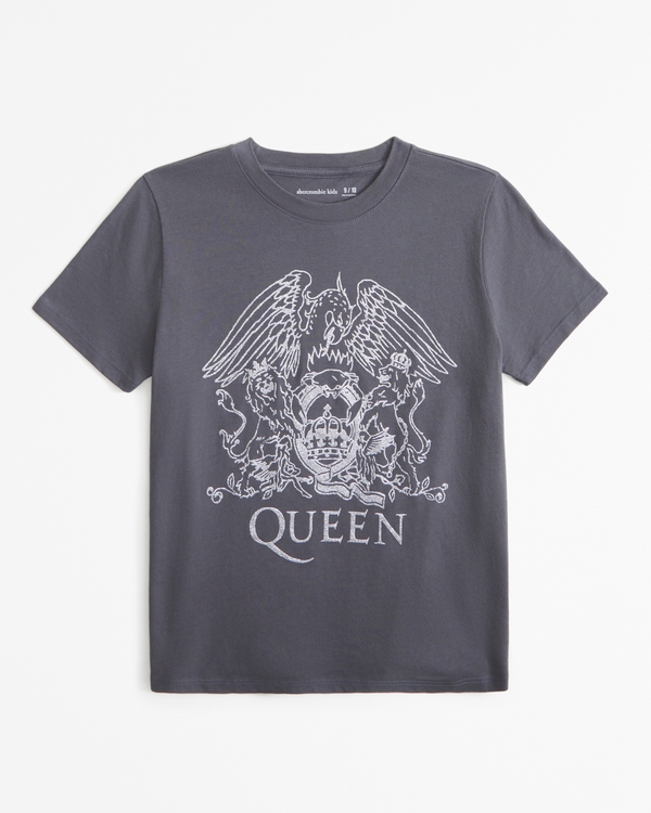 oversized queen graphic tee, Grey