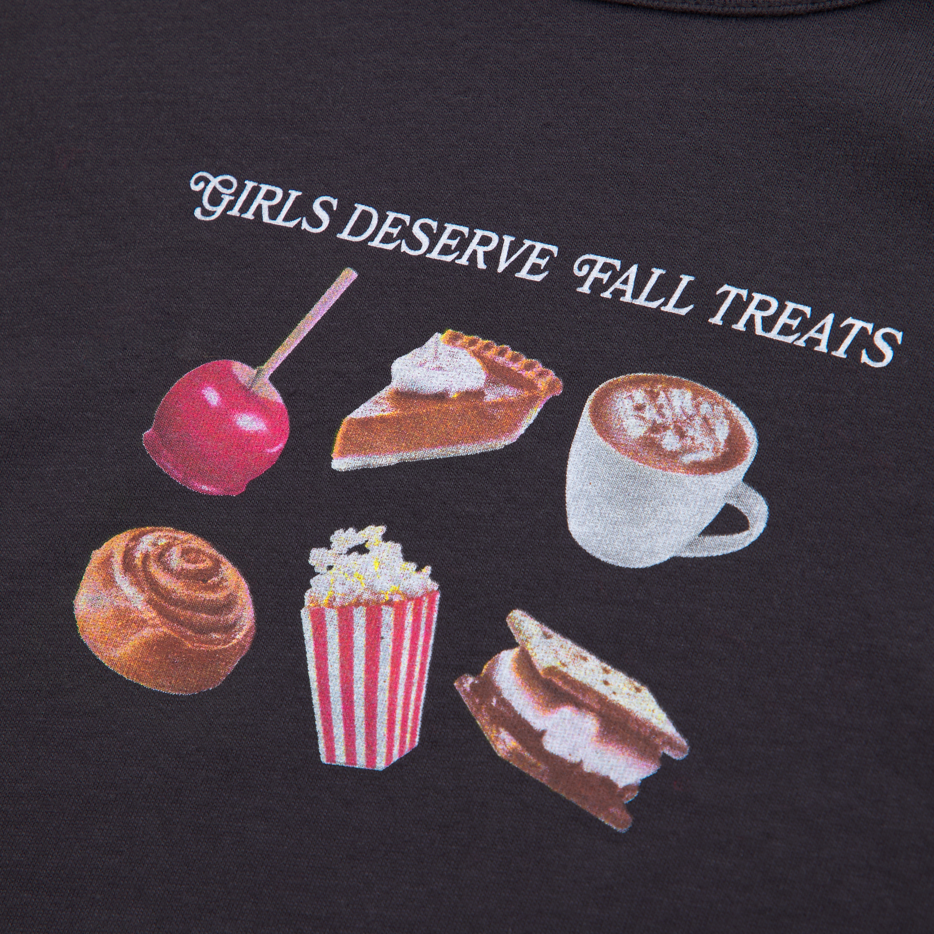 TRIPSHION Cheese Toast グラフィック Tシャツ 8colors girls long-sleeve side ruched snack graphic tee | girls