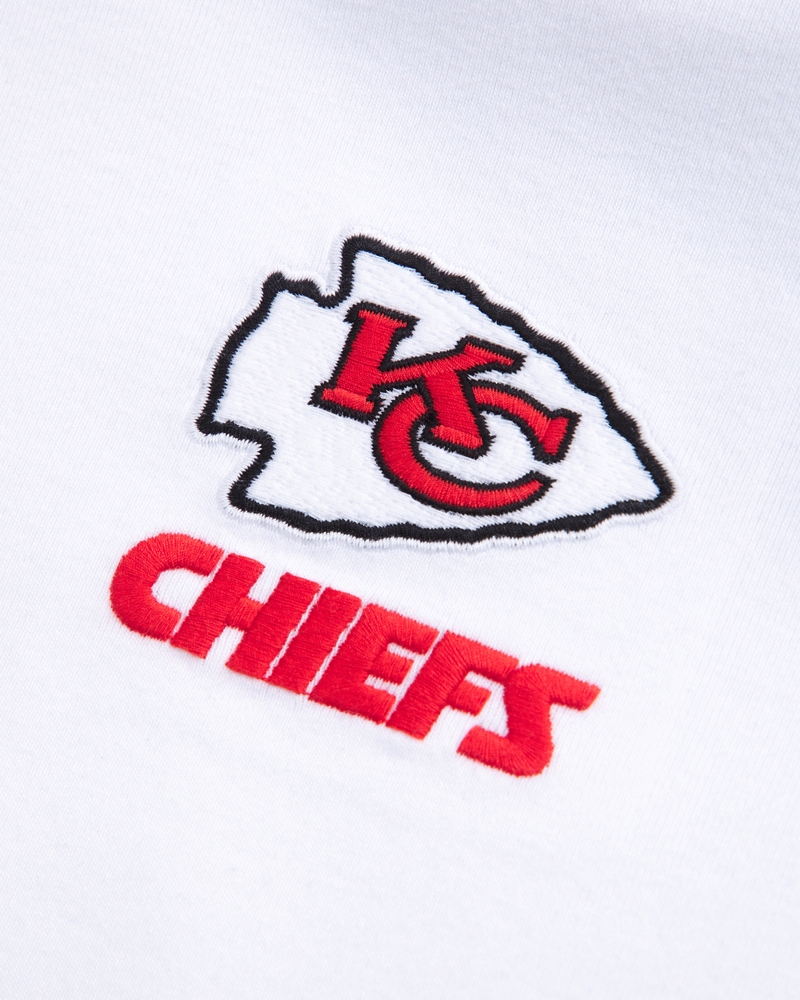 kansas city chiefs graphic baby tee