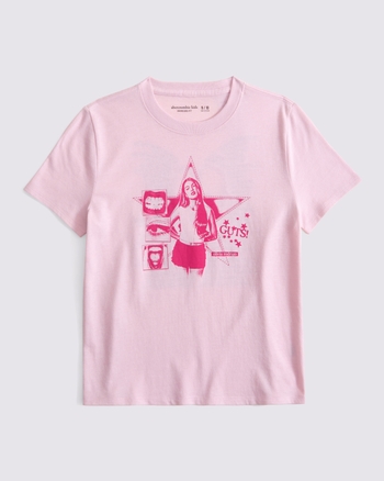 oversized olivia rodrigo graphic tee