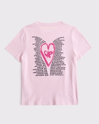 oversized olivia rodrigo graphic tee