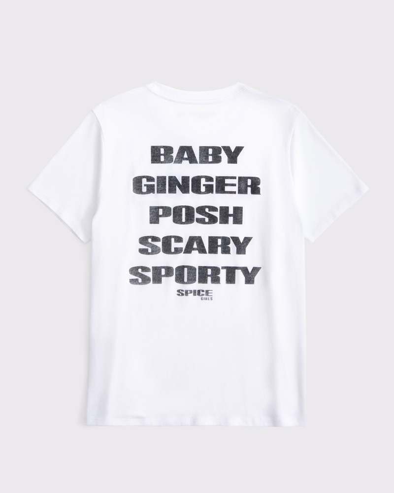 oversized spice girls graphic tee