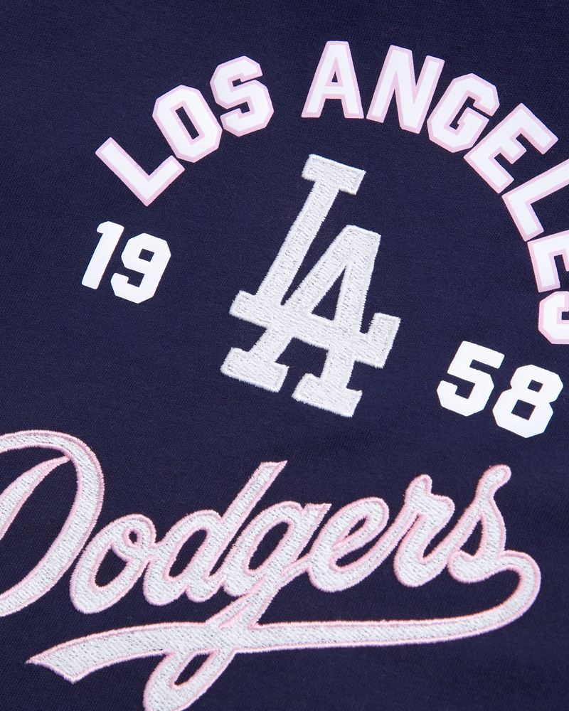 oversized los angeles dodgers graphic tee