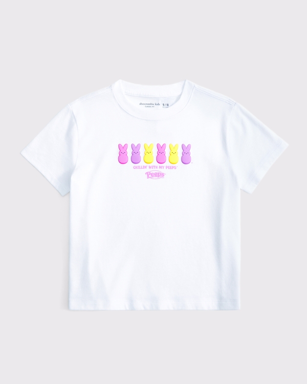 peeps graphic tee, White view 1