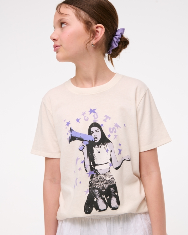 oversized olivia rodrigo graphic tee