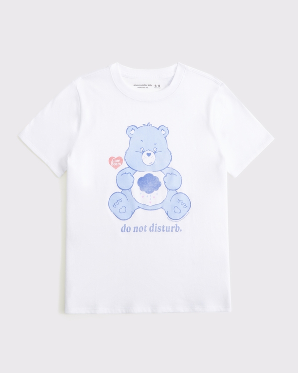 oversized care bears graphic tee, White view 1