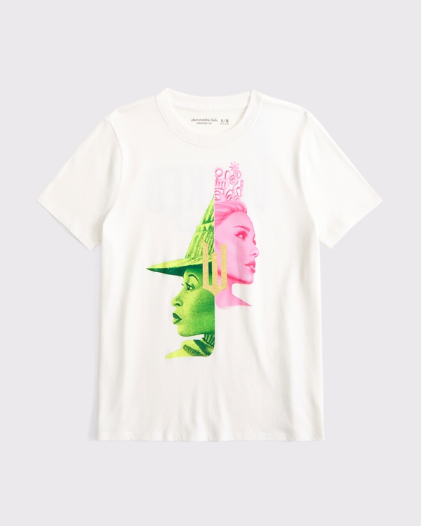 oversized wicked graphic tee, Cream view 1