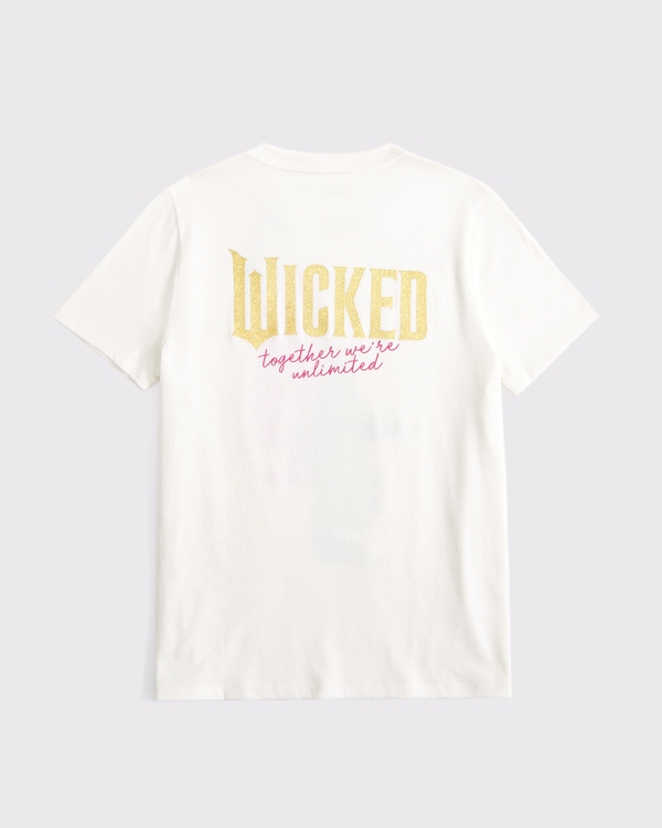oversized wicked graphic tee, Cream view 2