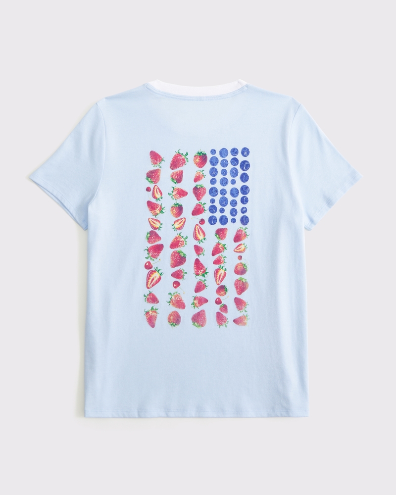 oversized imagery graphic tee