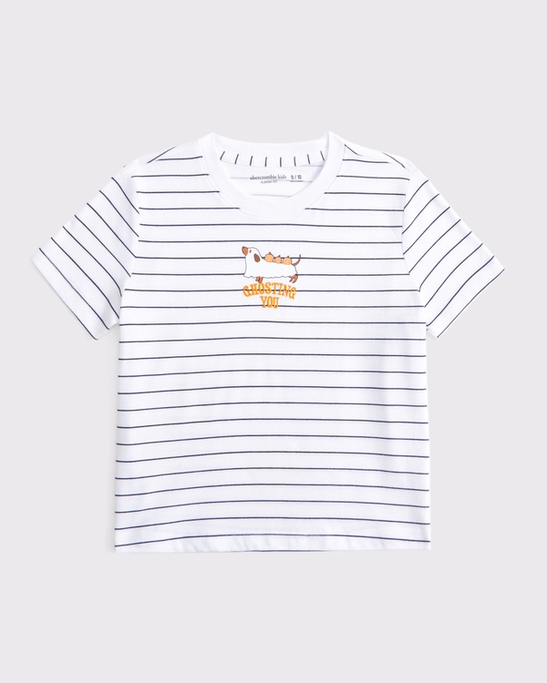 halloween graphic tee, White view 1