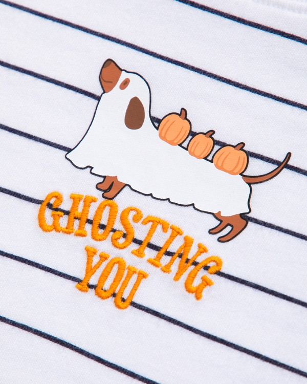 halloween graphic tee, White view 2