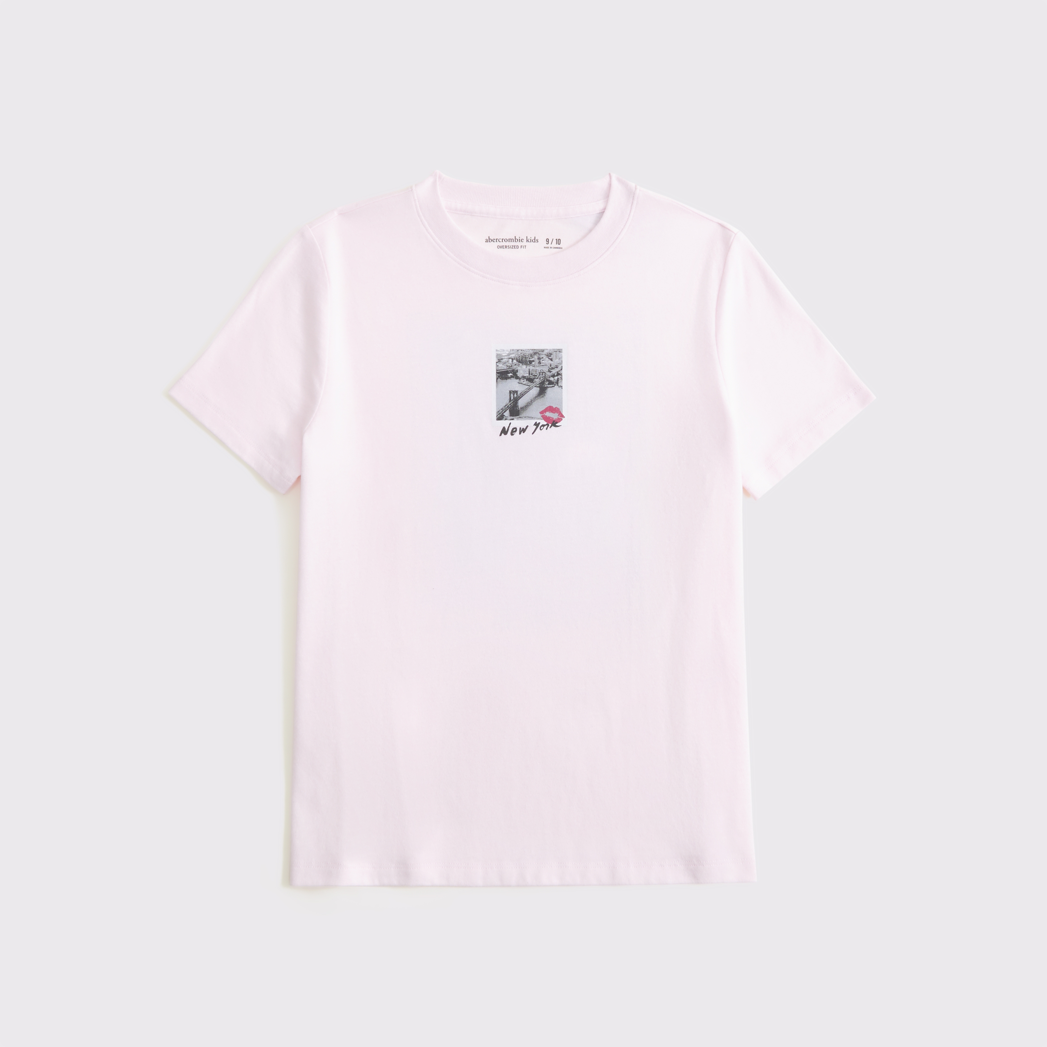 COZY WORLDWIDE CHAOS GIRL WAXED Tシャツ WHITE BROWN girls oversized imagery graphic tee | girls tops