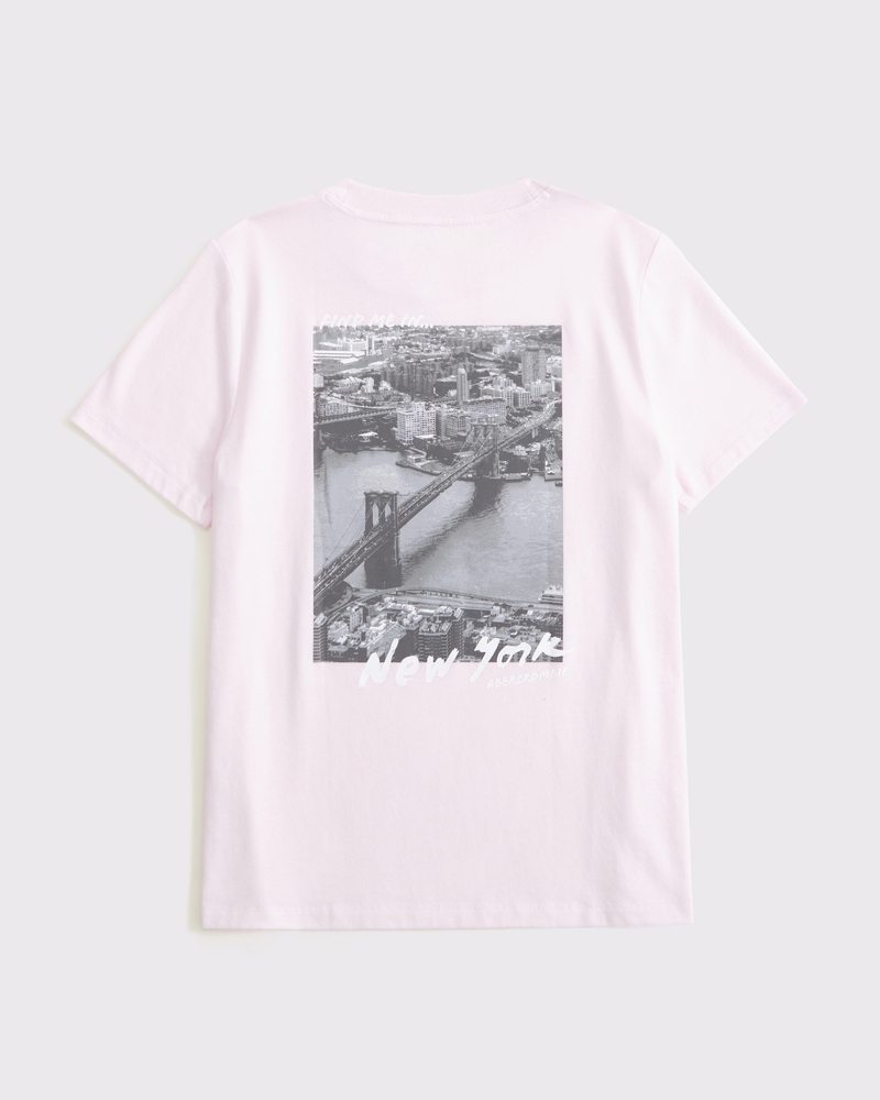 oversized imagery graphic tee