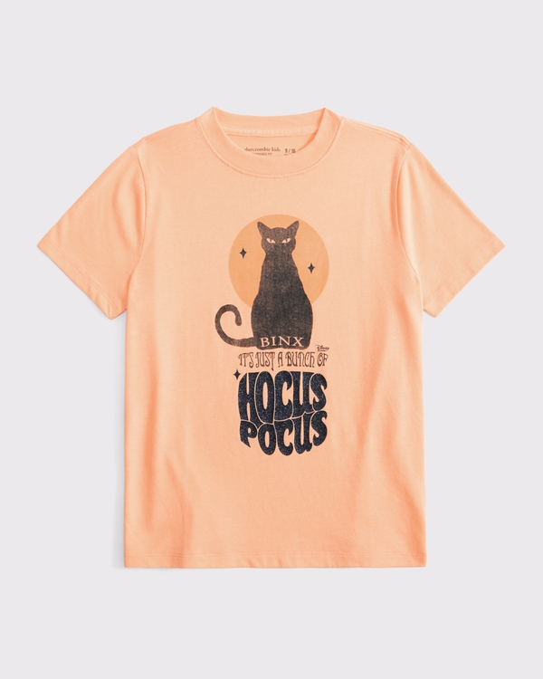 oversized hocus pocus graphic tee, Orange view 2