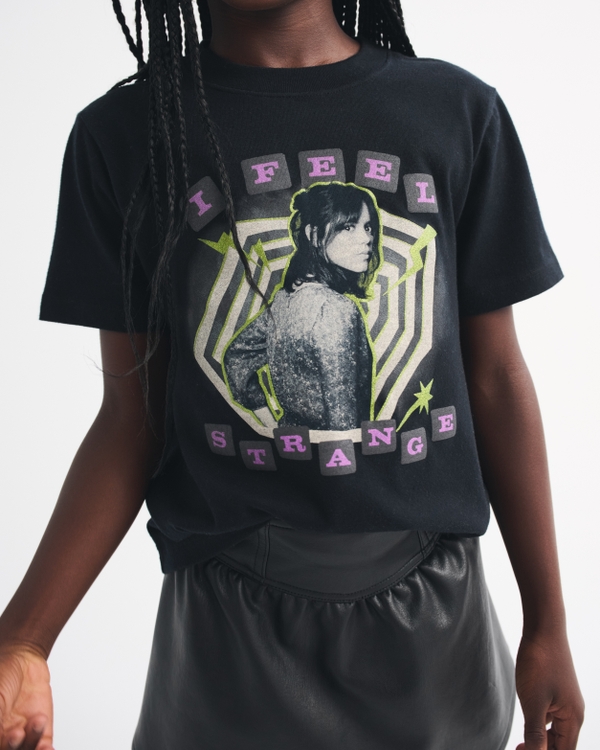 oversized beetlejuice graphic tee