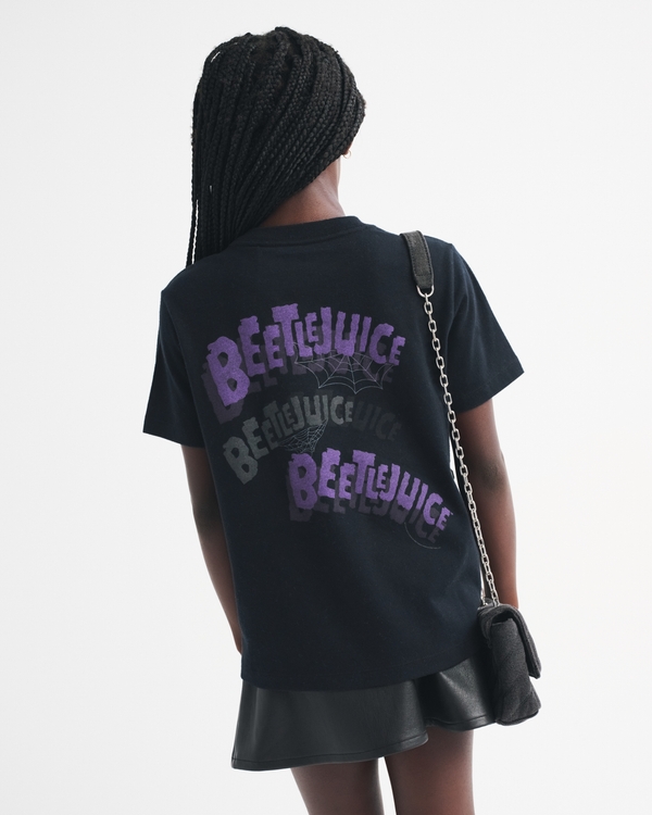 oversized beetlejuice graphic tee