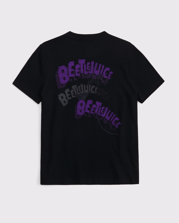 oversized beetlejuice graphic tee