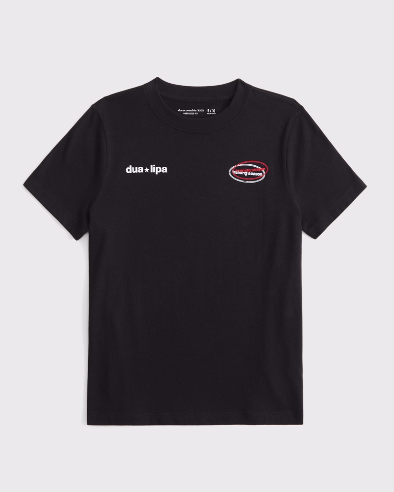 Tシャツ・カットソー Abercrombie & Fitch Cropped Dua Lipa Graphic Tee KIC_123-5038-00424-903_prod1?