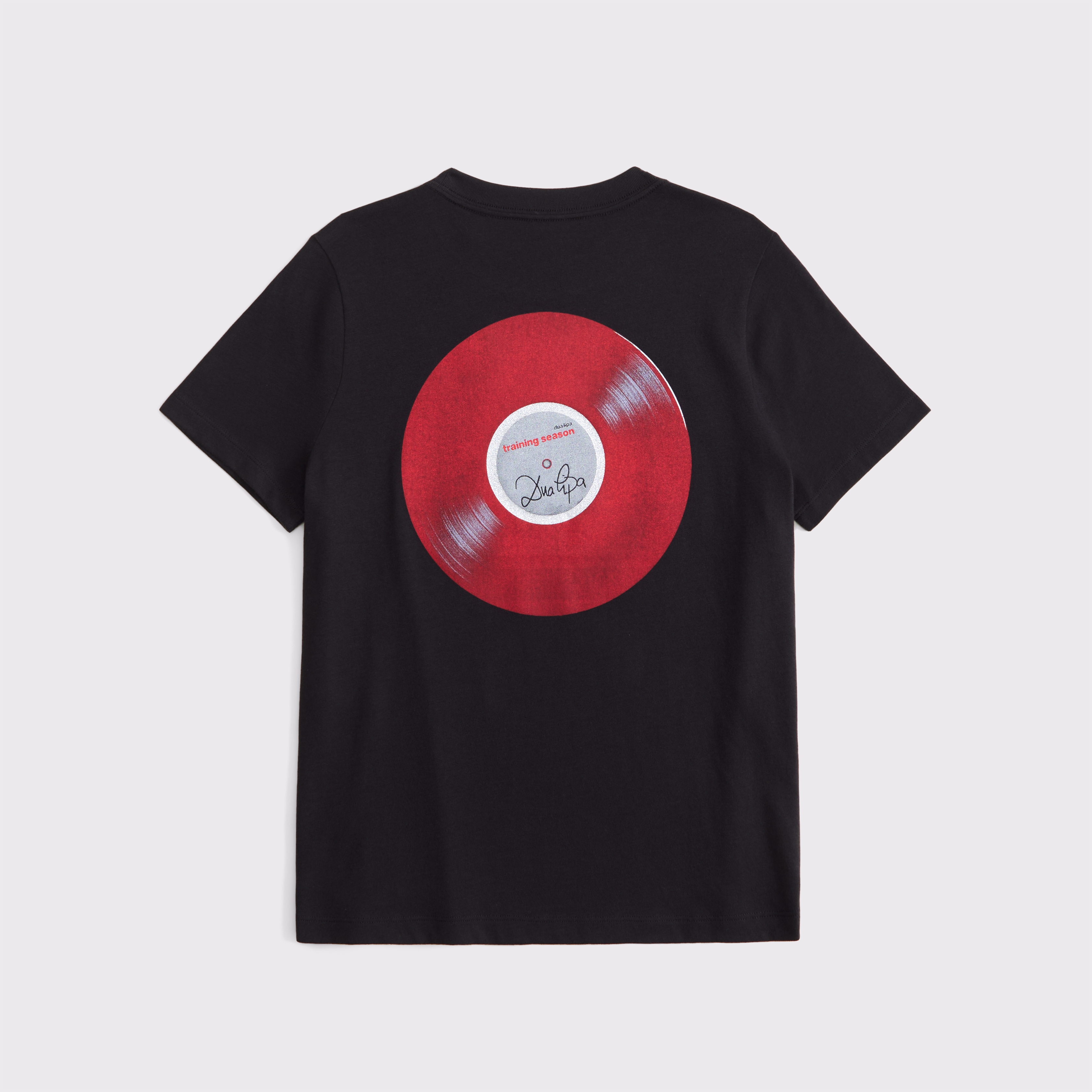 Abercrombie & Fitch Kids' Oversized Dua Lipa Graphic Tee In Black