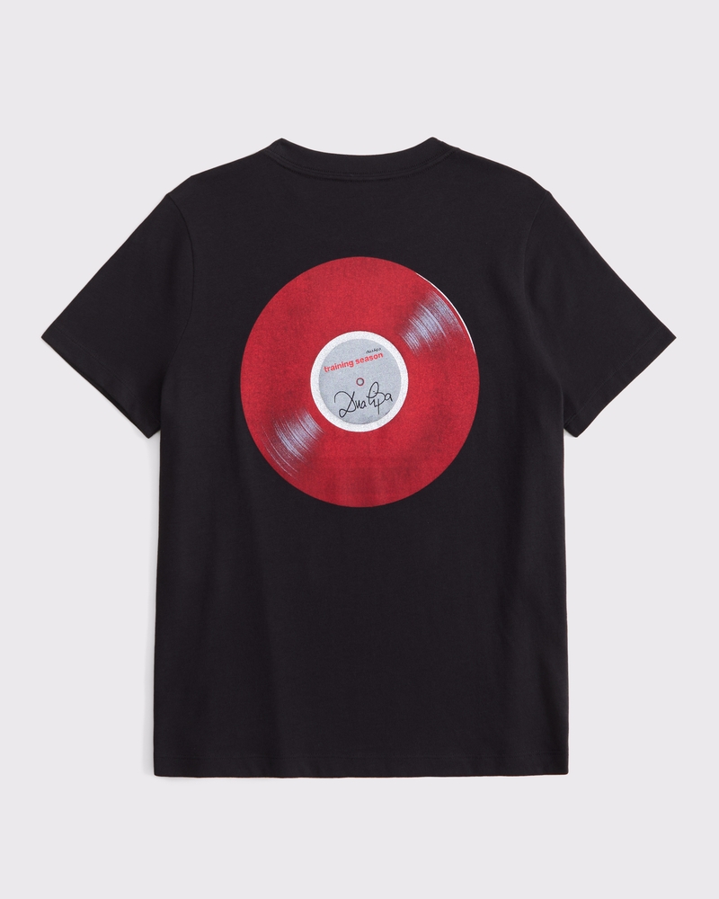 oversized dua lipa graphic tee