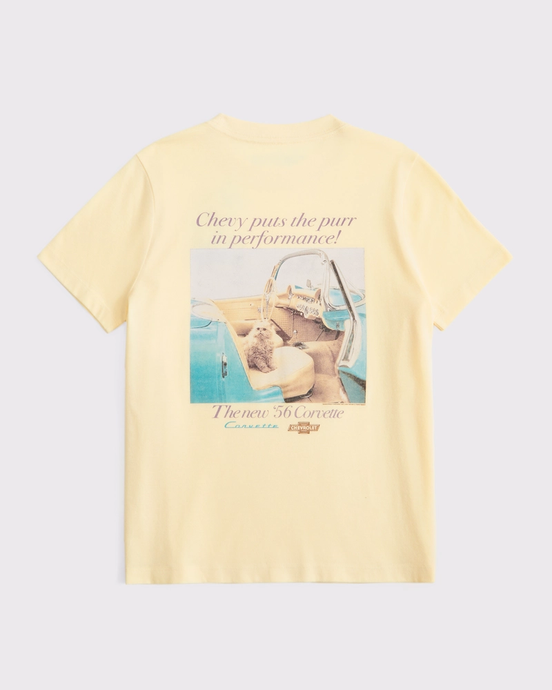 oversized chevrolet graphic tee
