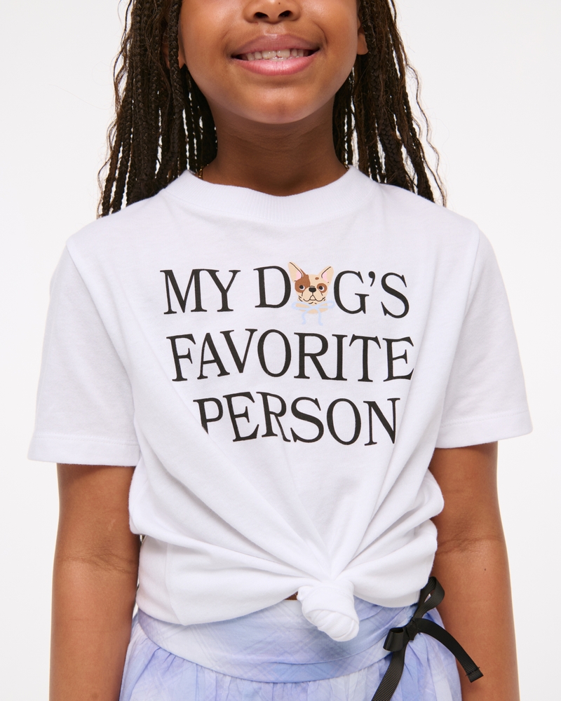 oversized quote graphic tee