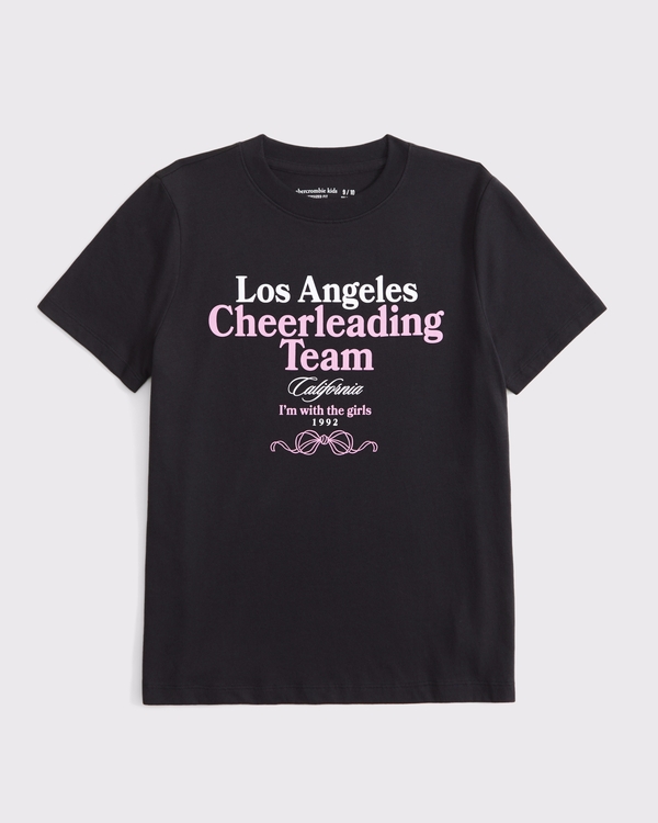 oversized graphic logo tee, Dark Gray view 1