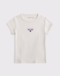 t-shirt baby graphique