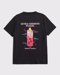 oversized shirley temple graphic tee