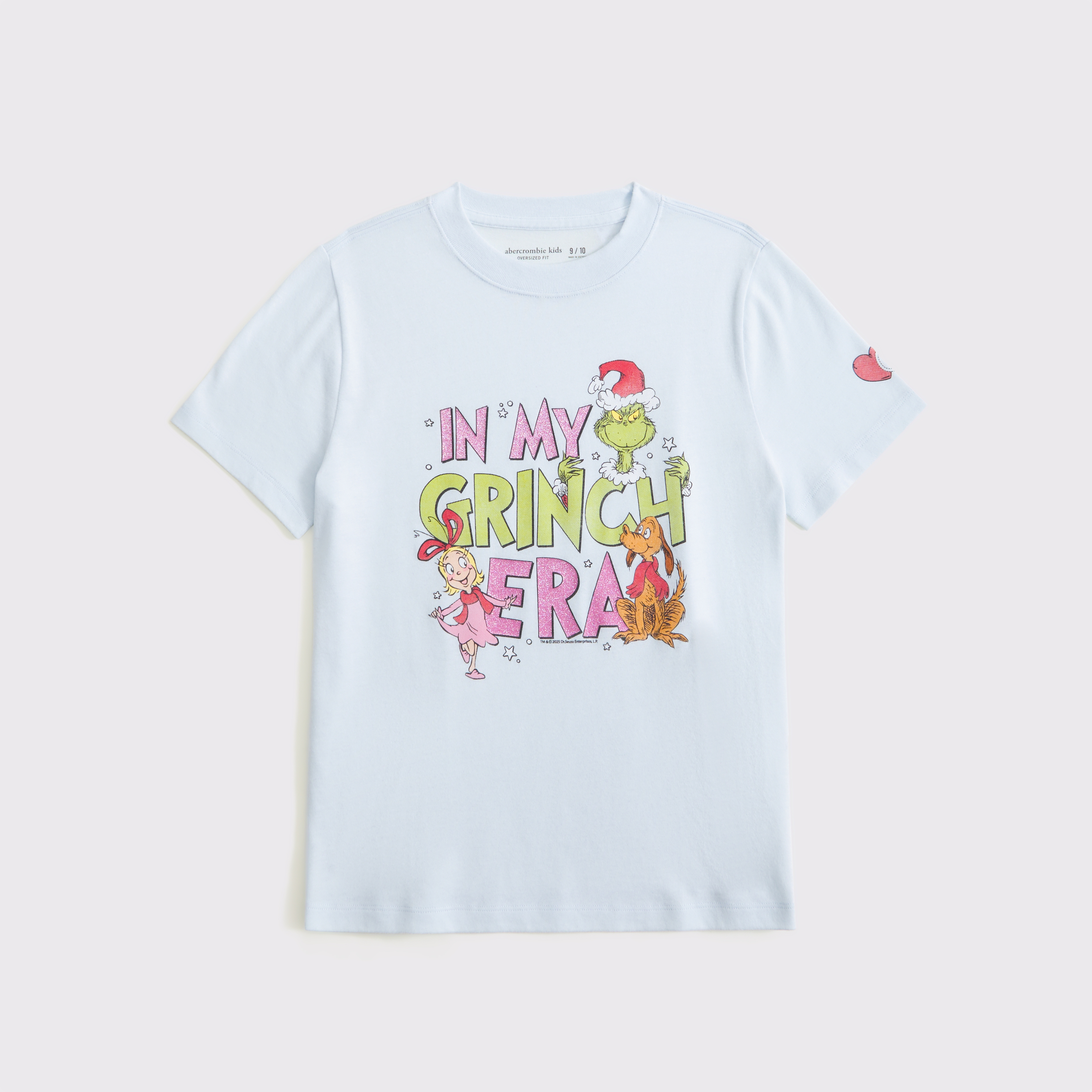 Abercrombie & Fitch Kids' Oversized The Grinch Graphic Tee